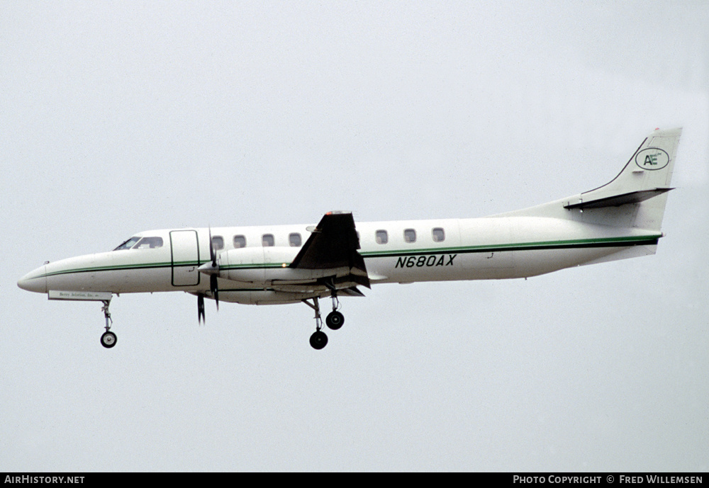 Aircraft Photo of N680AX | Fairchild SA-227AC Metro III | Berry Aviation | AirHistory.net #225860