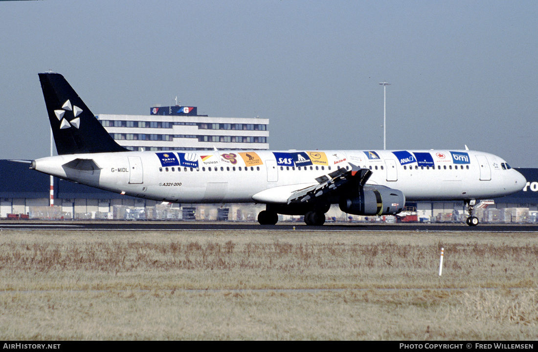 Aircraft Photo of G-MIDL | Airbus A321-231 | BMI - British Midland International | AirHistory.net #225880