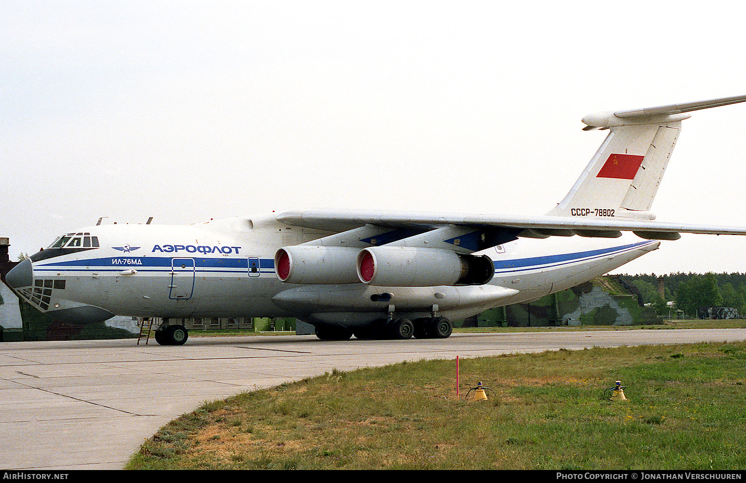Aircraft Photo of CCCP-78802 | Ilyushin Il-76MD | Aeroflot | AirHistory.net #225890