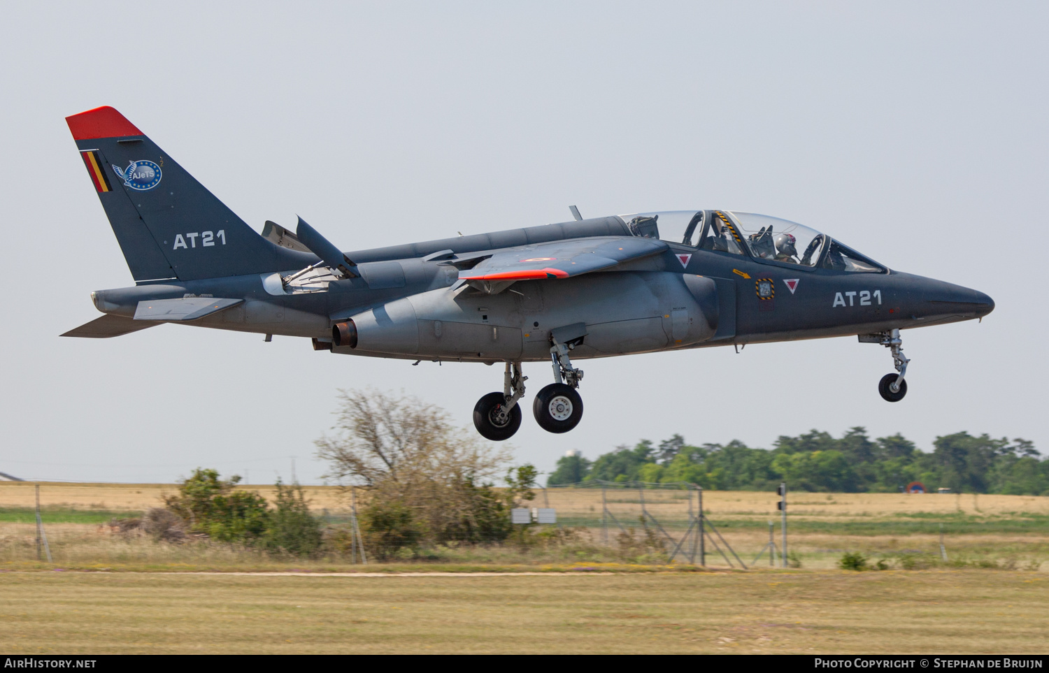 Aircraft Photo of AT21 | Dassault-Dornier Alpha Jet 1B+ | Belgium - Air Force | AirHistory.net #225897