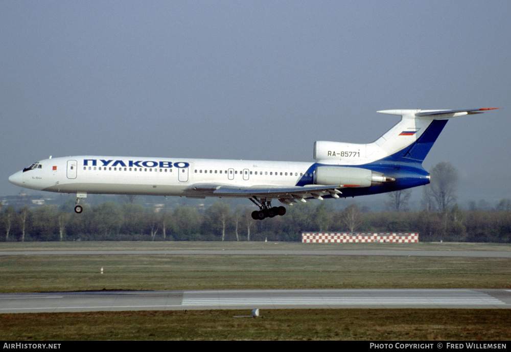 Aircraft Photo of RA-85771 | Tupolev Tu-154M | Pulkovo Airlines | AirHistory.net #225899