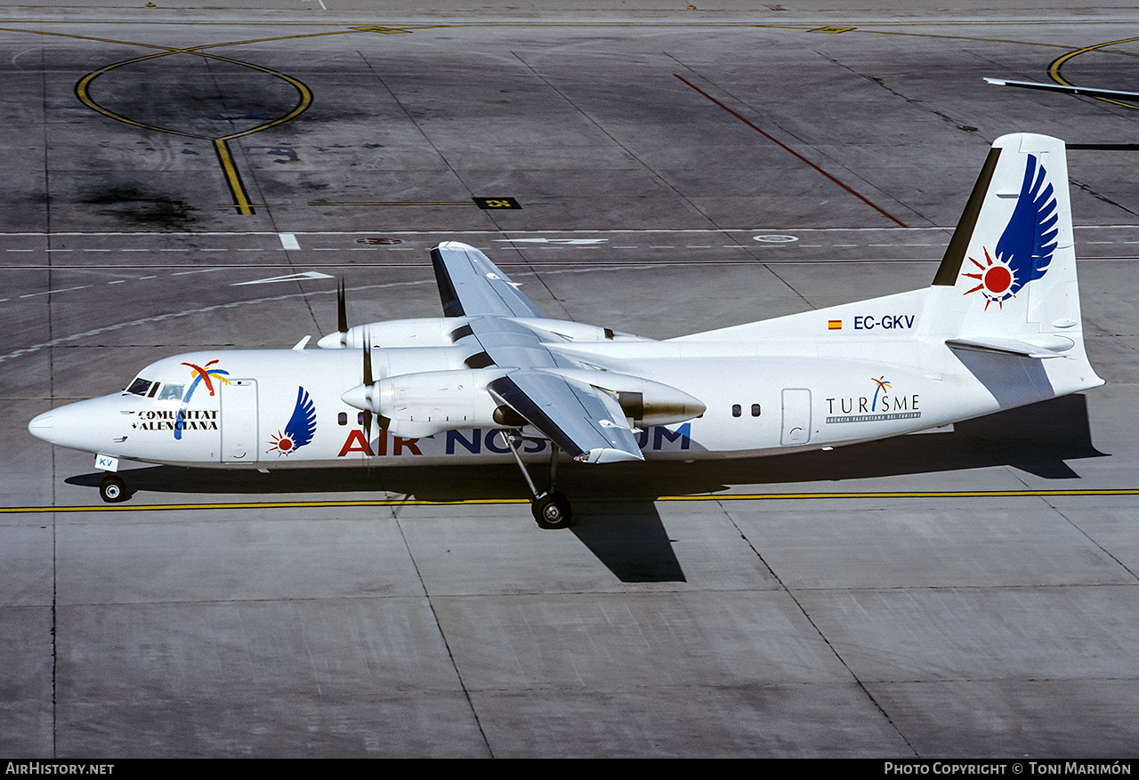 Aircraft Photo of EC-GKV | Fokker 50 | Air Nostrum | AirHistory.net #225907