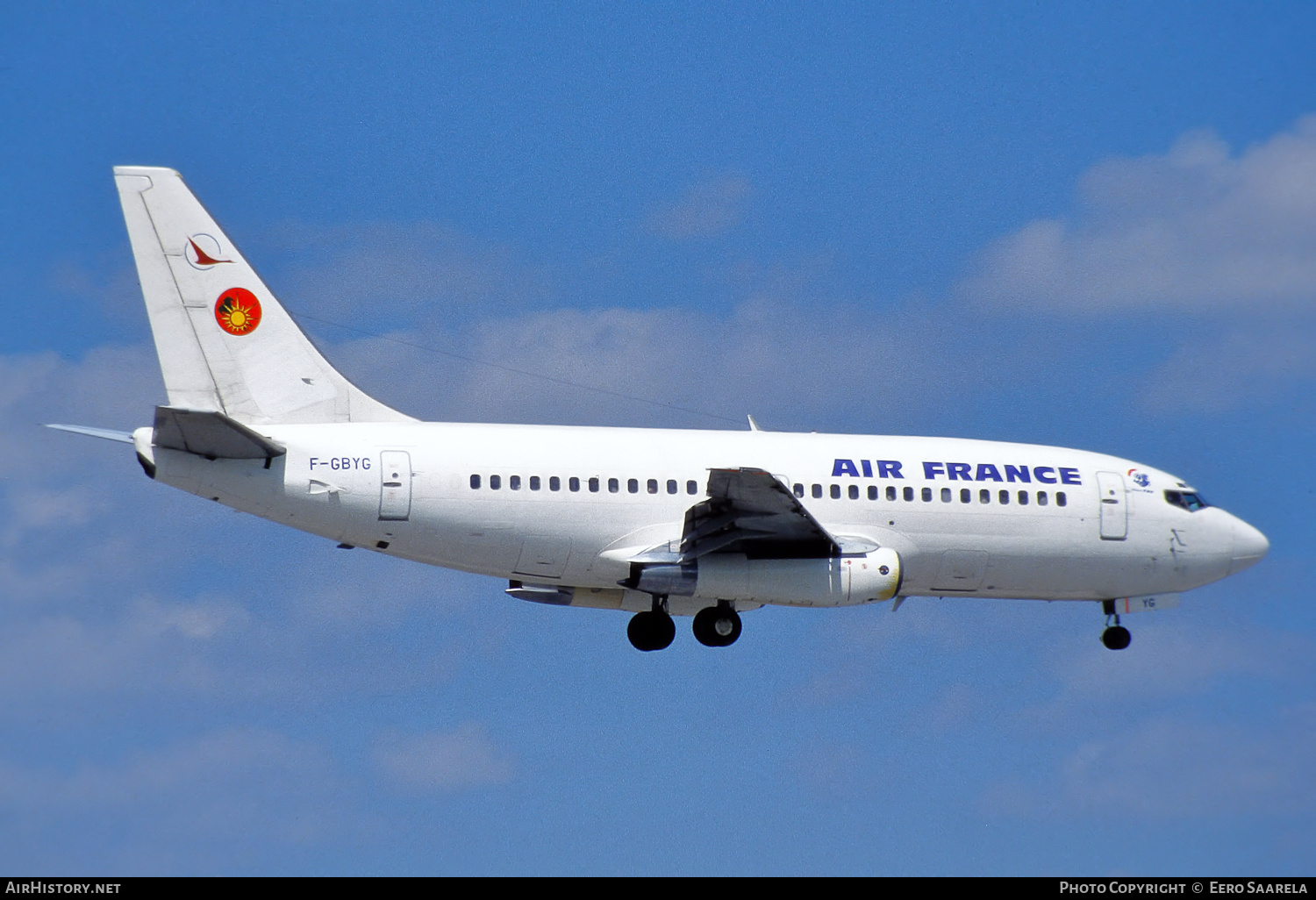 Aircraft Photo of F-GBYG | Boeing 737-228/Adv | Air France | AirHistory.net #225908