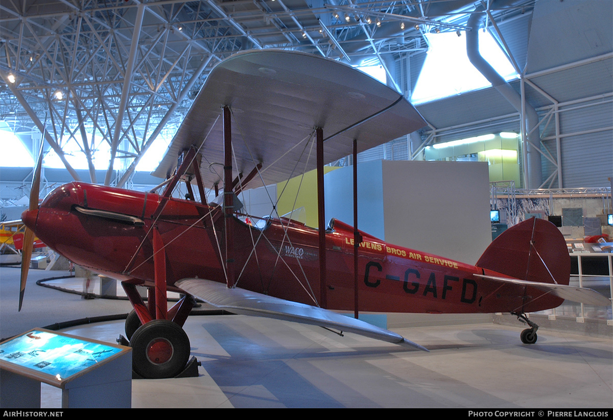 Aircraft Photo of C-GAFD | Waco GXE | Leavens Brothers Air Service | AirHistory.net #225939