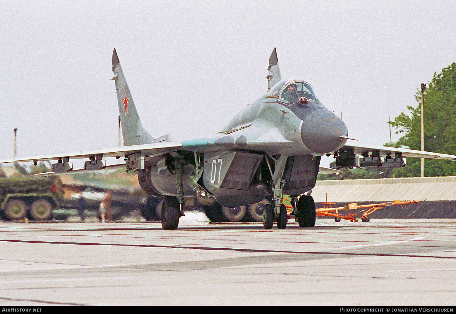 Aircraft Photo of 07 | Mikoyan-Gurevich MiG-29 | Russia - Air Force | AirHistory.net #225948