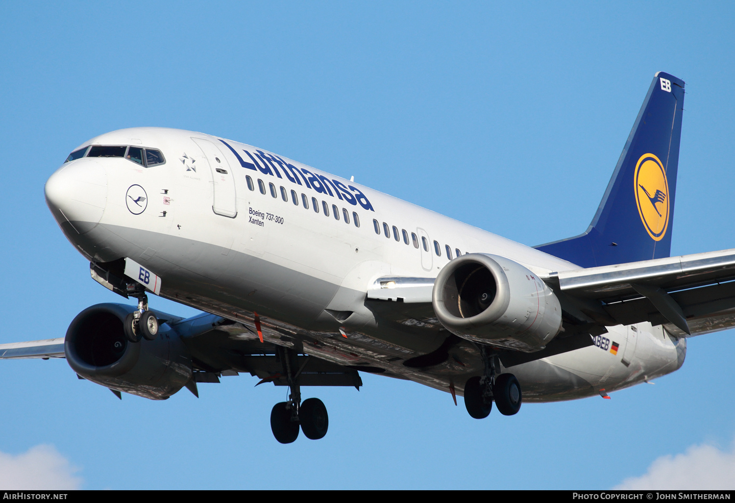 Aircraft Photo of D-ABEB | Boeing 737-330 | Lufthansa | AirHistory.net #225949
