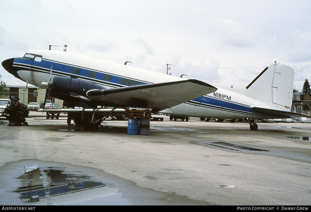 Aircraft Photo of N181PM | Douglas DC-3A-279A | AirHistory.net #225966