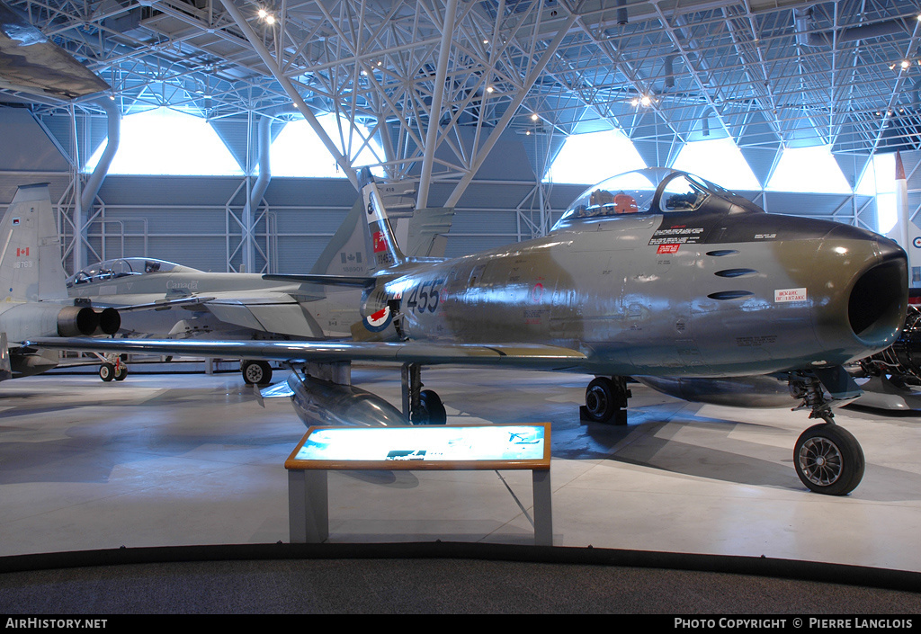 Aircraft Photo of 23455 | Canadair CL-13B Sabre 6 | Canada - Air Force | AirHistory.net #225985