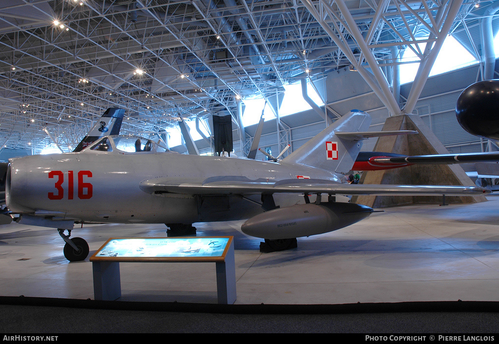 Aircraft Photo of 316 | PZL-Mielec Lim-2 (MiG-15bis) | Poland - Air Force | AirHistory.net #225986