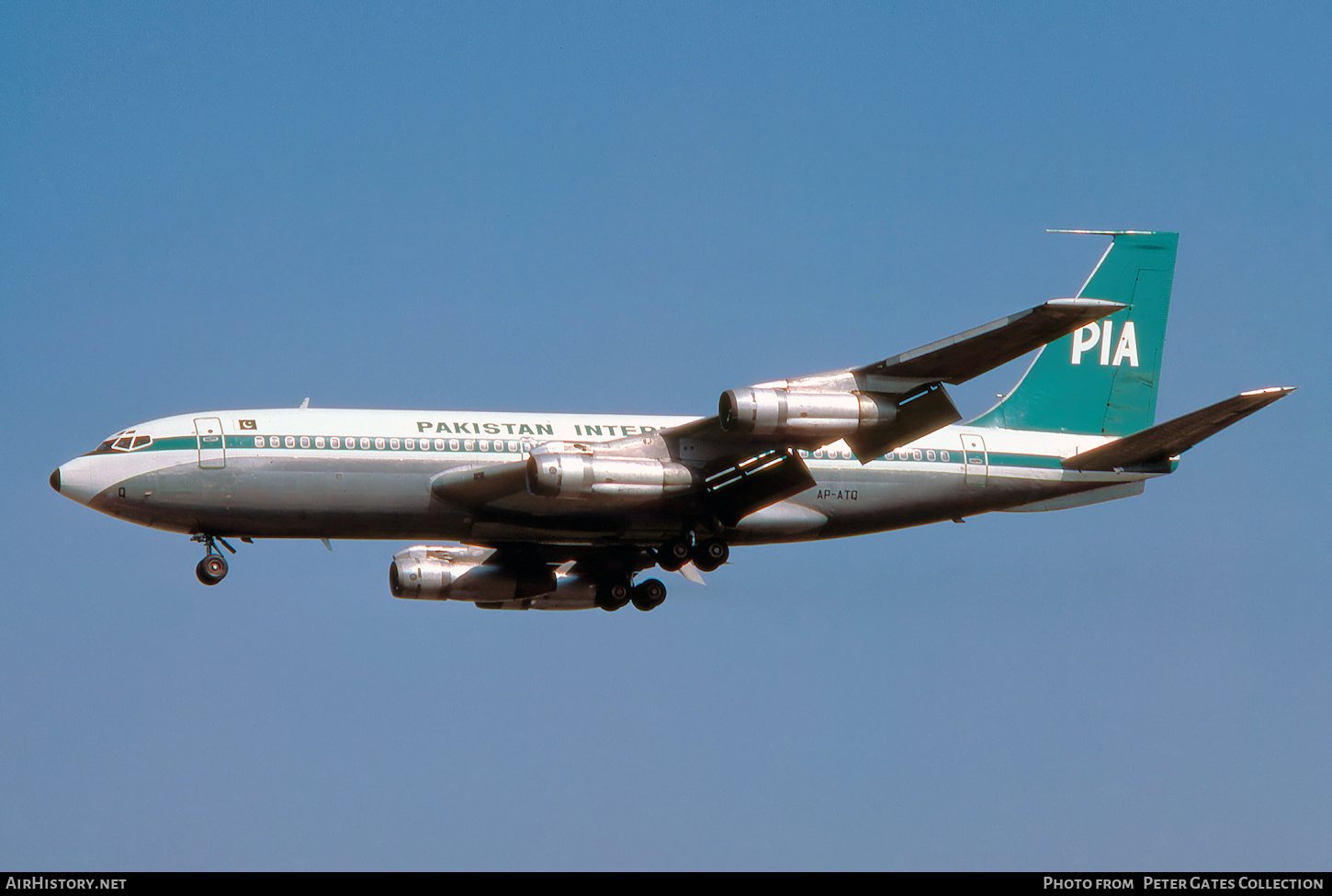 Aircraft Photo of AP-ATQ | Boeing 720-040B | Pakistan International Airlines - PIA | AirHistory.net #225995