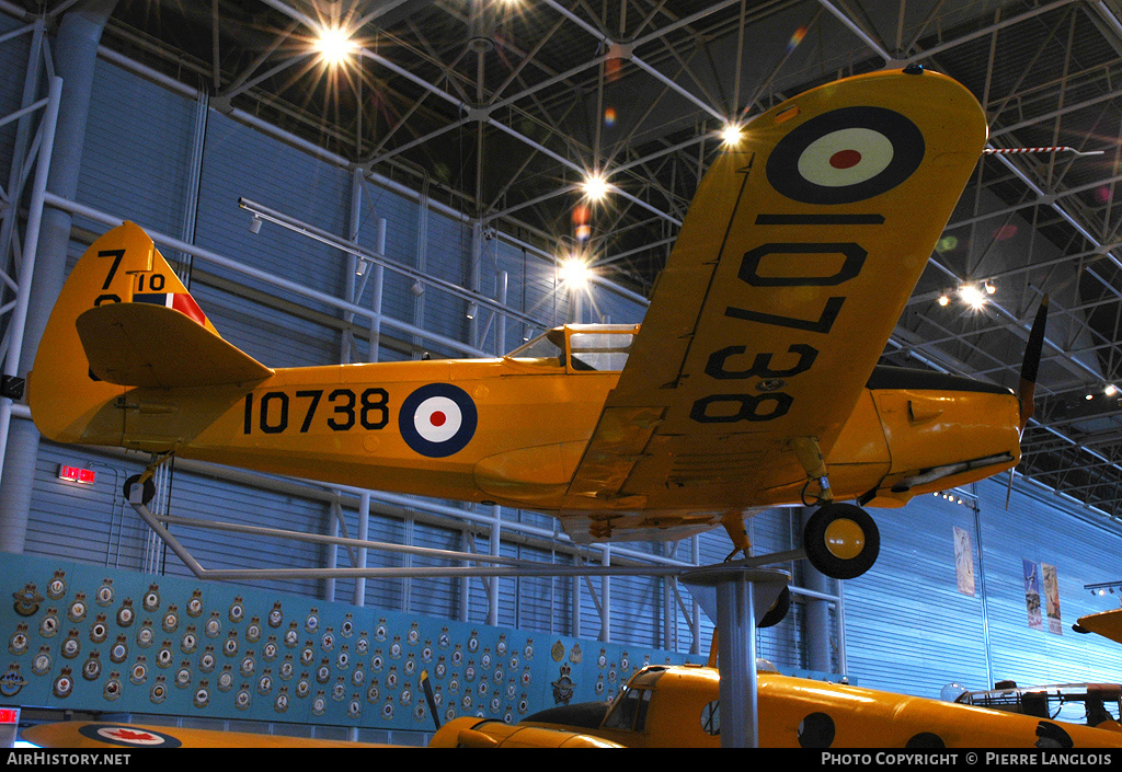 Aircraft Photo of 10738 | Fairchild PT-26A Cornell II | Canada - Air Force | AirHistory.net #225996