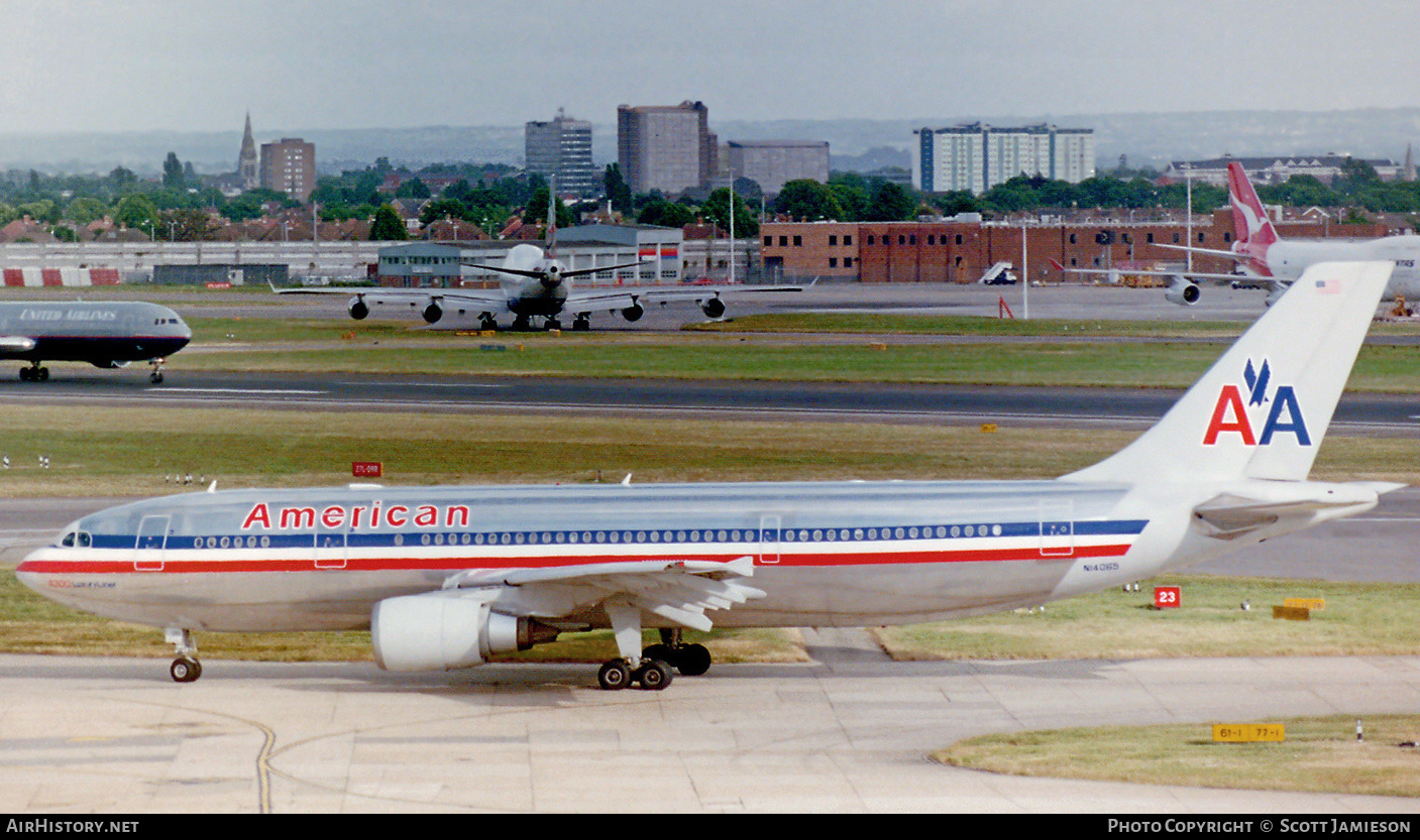 Aircraft Photo of N14065 | Airbus A300B4-605R | American Airlines | AirHistory.net #226003