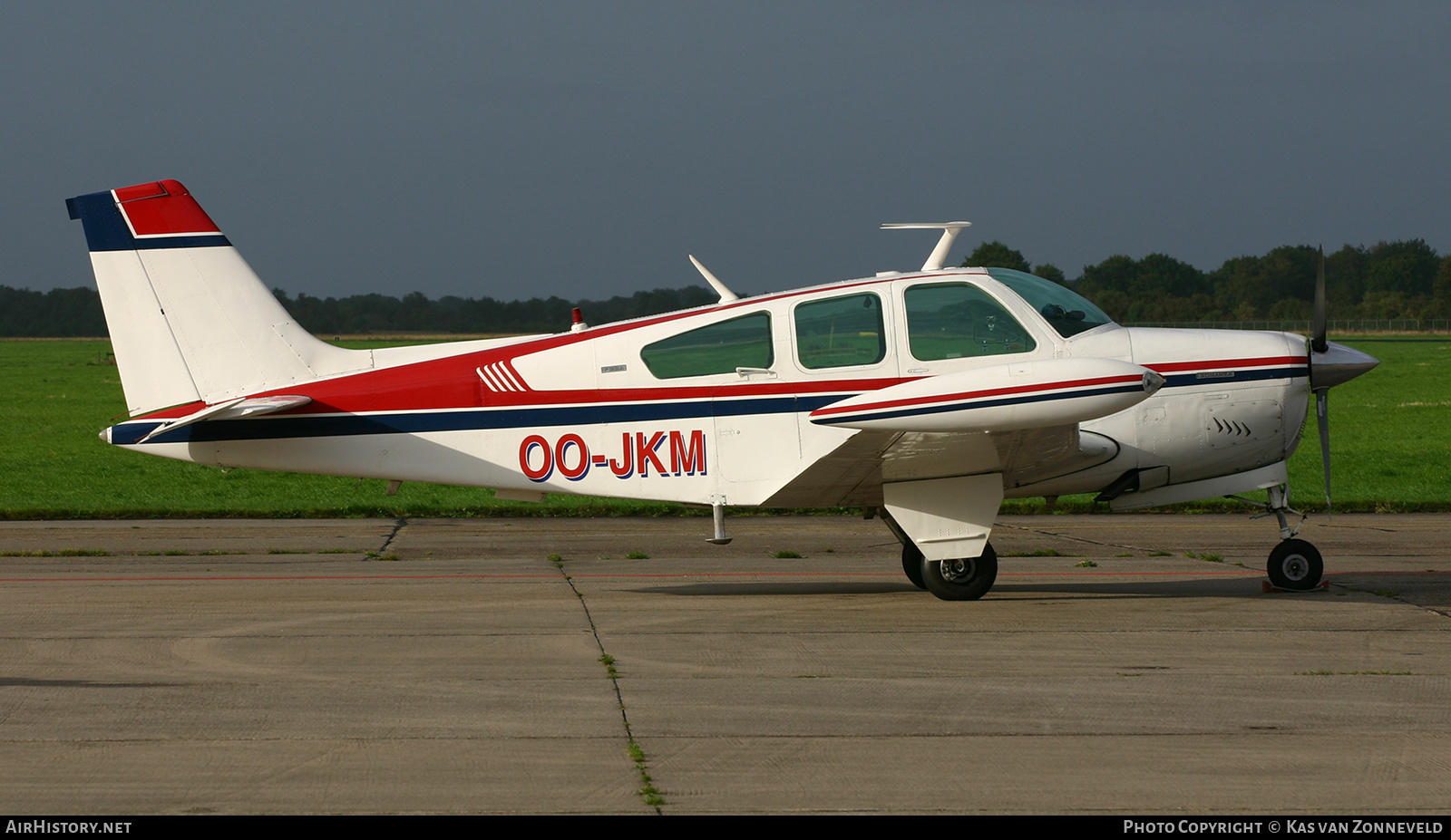 Aircraft Photo of OO-JKM | Beech F33A Bonanza | AirHistory.net #226012
