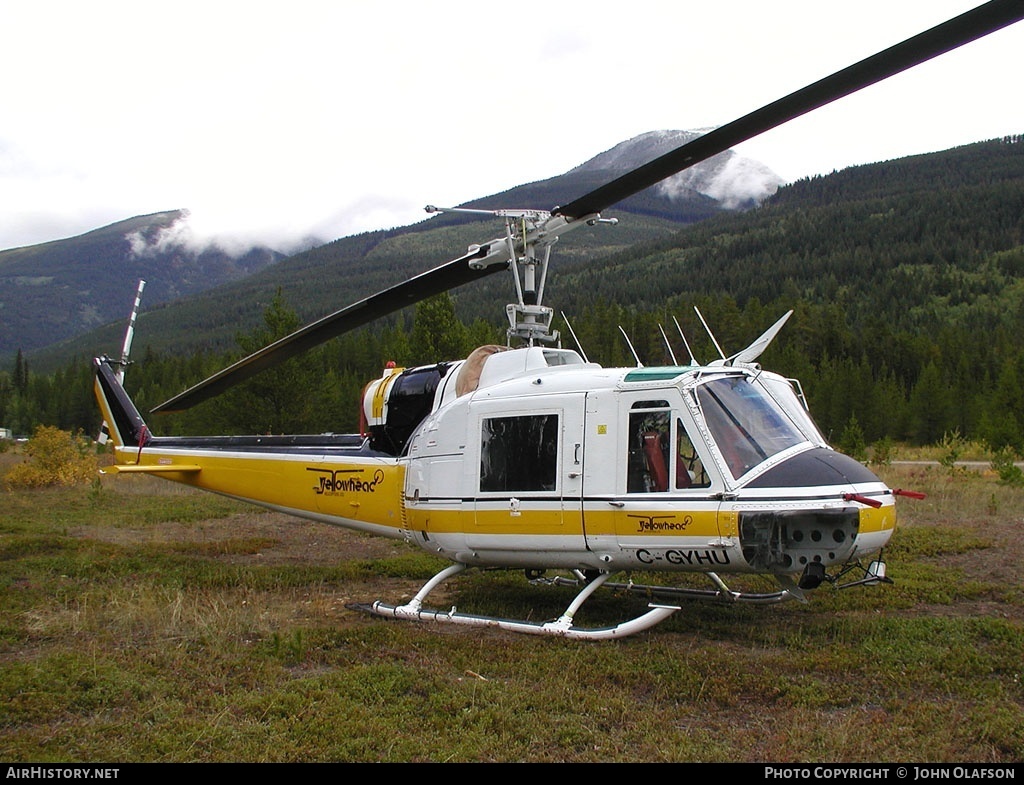 Aircraft Photo of C-GYHU | Bell 204B | Yellowhead Helicopters | AirHistory.net #226015