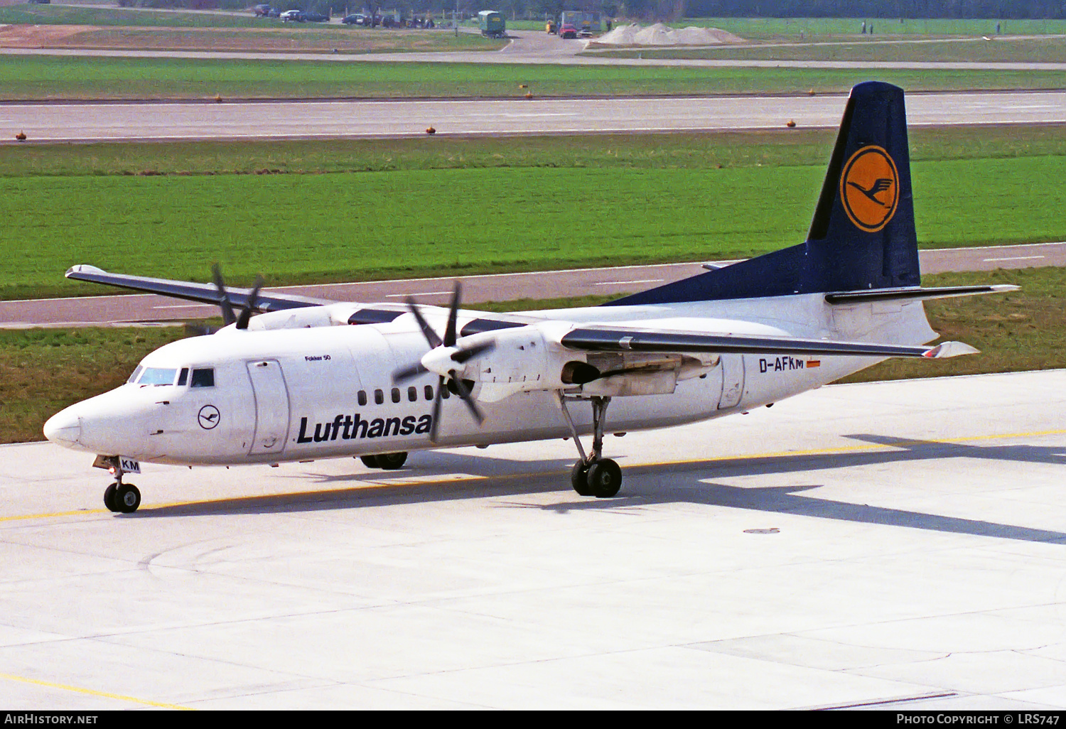 Aircraft Photo of D-AFKM | Fokker 50 | Lufthansa | AirHistory.net #226036