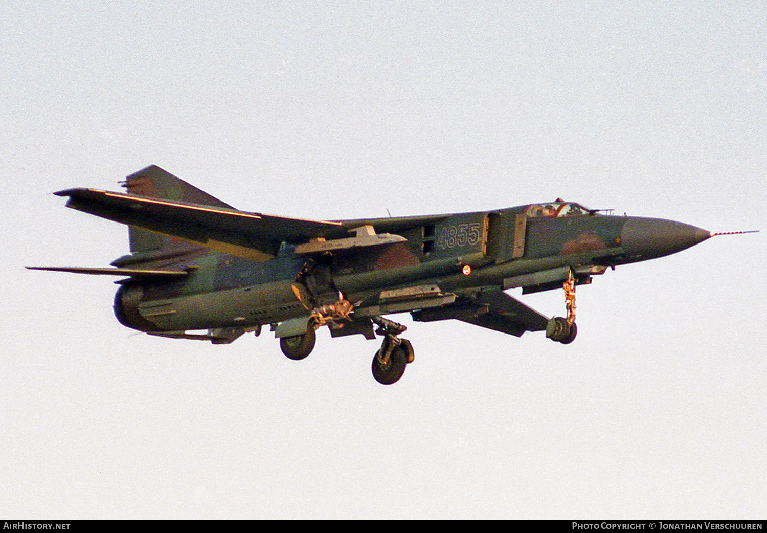 Aircraft Photo of 4855 | Mikoyan-Gurevich MiG-23ML | Czechoslovakia - Air Force | AirHistory.net #226043