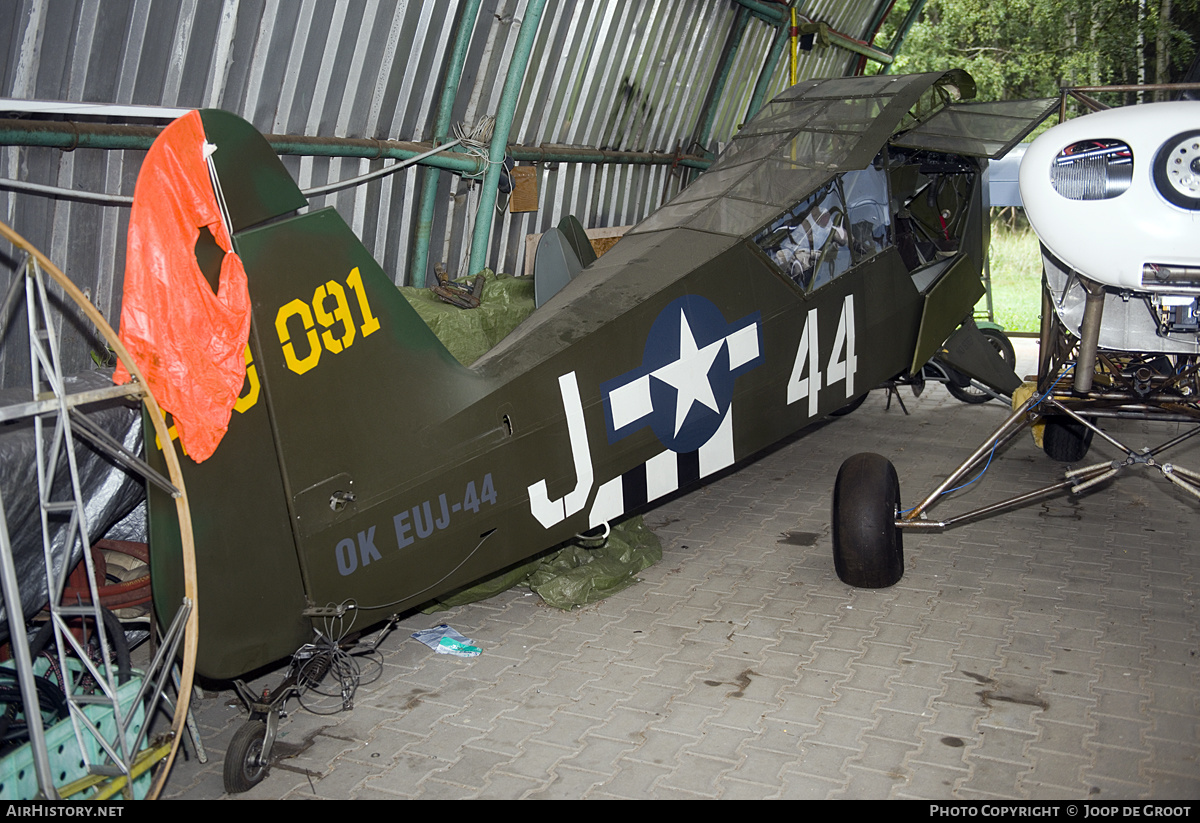 Aircraft Photo of OK-EUJ-44 / 480091 | Miras Wing Piper L-4U Cub (replica) | USA - Air Force | AirHistory.net #226045