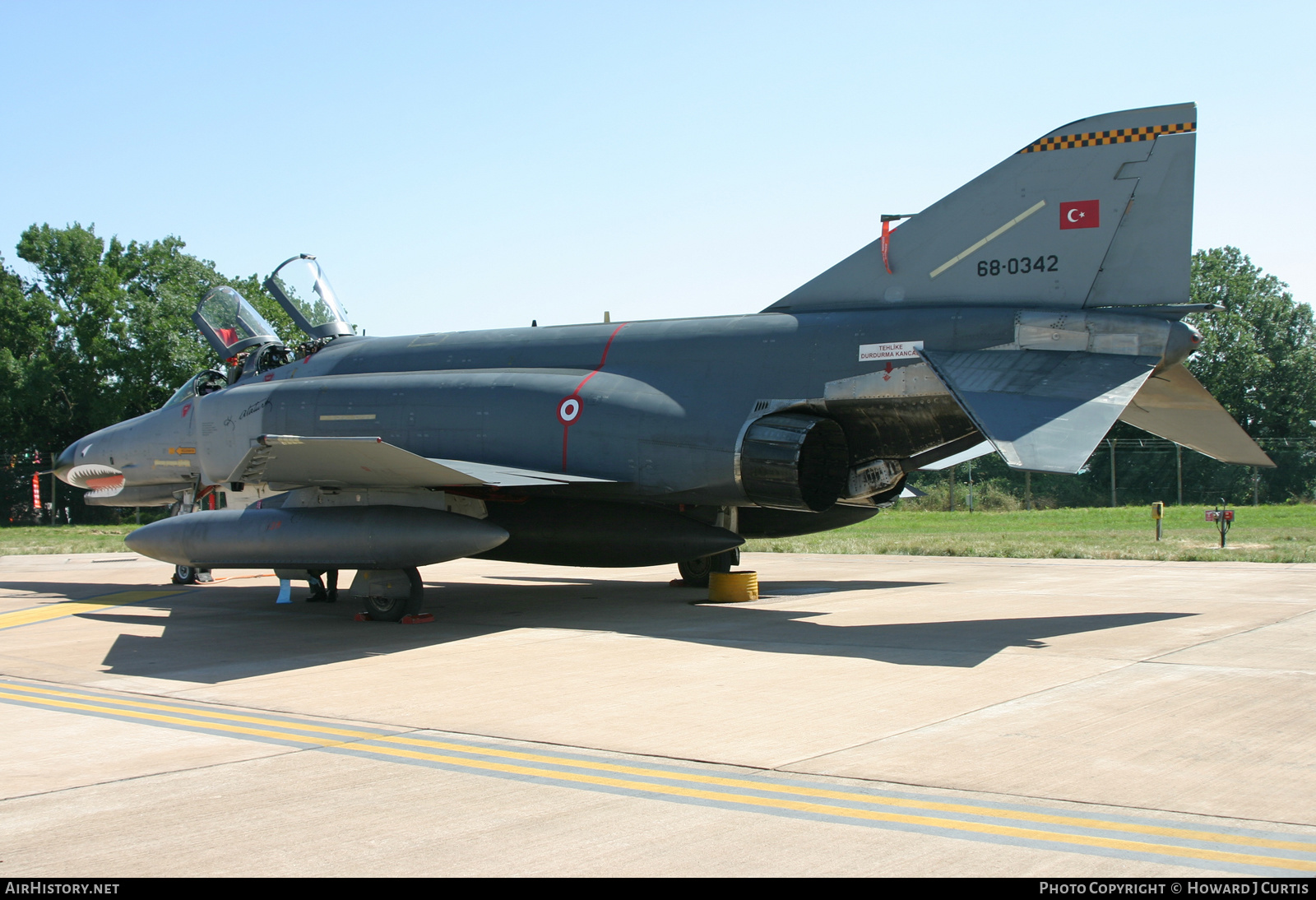 Aircraft Photo of 68-0342 | McDonnell Douglas F-4E Phantom II | Turkey - Air Force | AirHistory.net #226056