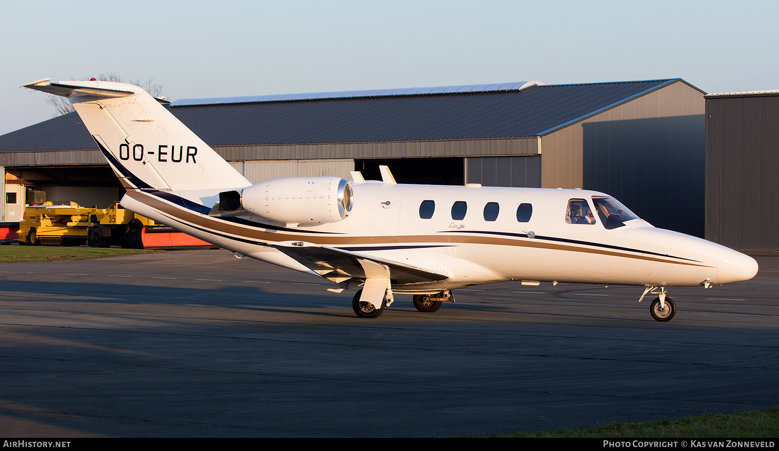 Aircraft Photo of OO-EUR | Cessna 525 CitationJet | AirHistory.net #226070