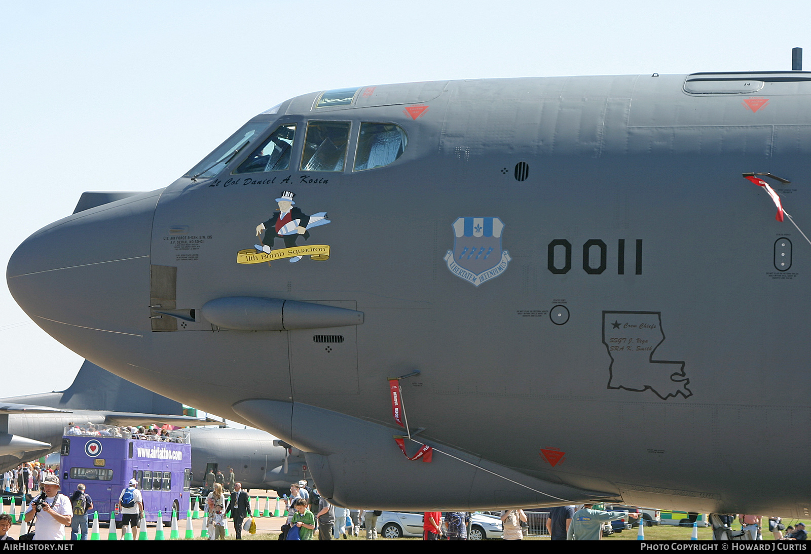 Aircraft Photo of 60-0011 | Boeing B-52H Stratofortress | USA - Air Force | AirHistory.net #226079