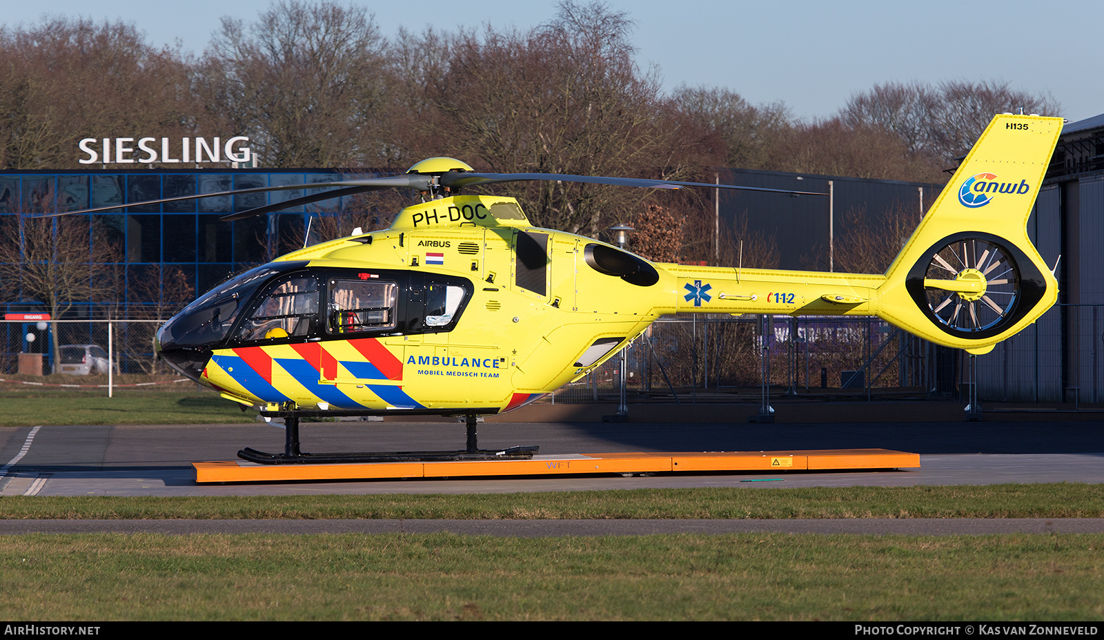 Aircraft Photo of PH-DOC | Airbus Helicopters H-135P-3 | ANWB Mobiel Medisch Team | AirHistory.net #226084