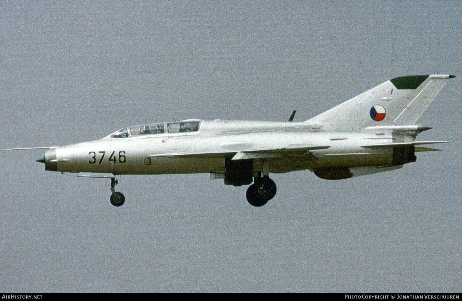 Aircraft Photo of 3746 | Mikoyan-Gurevich MiG-21UM | Czechoslovakia - Air Force | AirHistory.net #226098