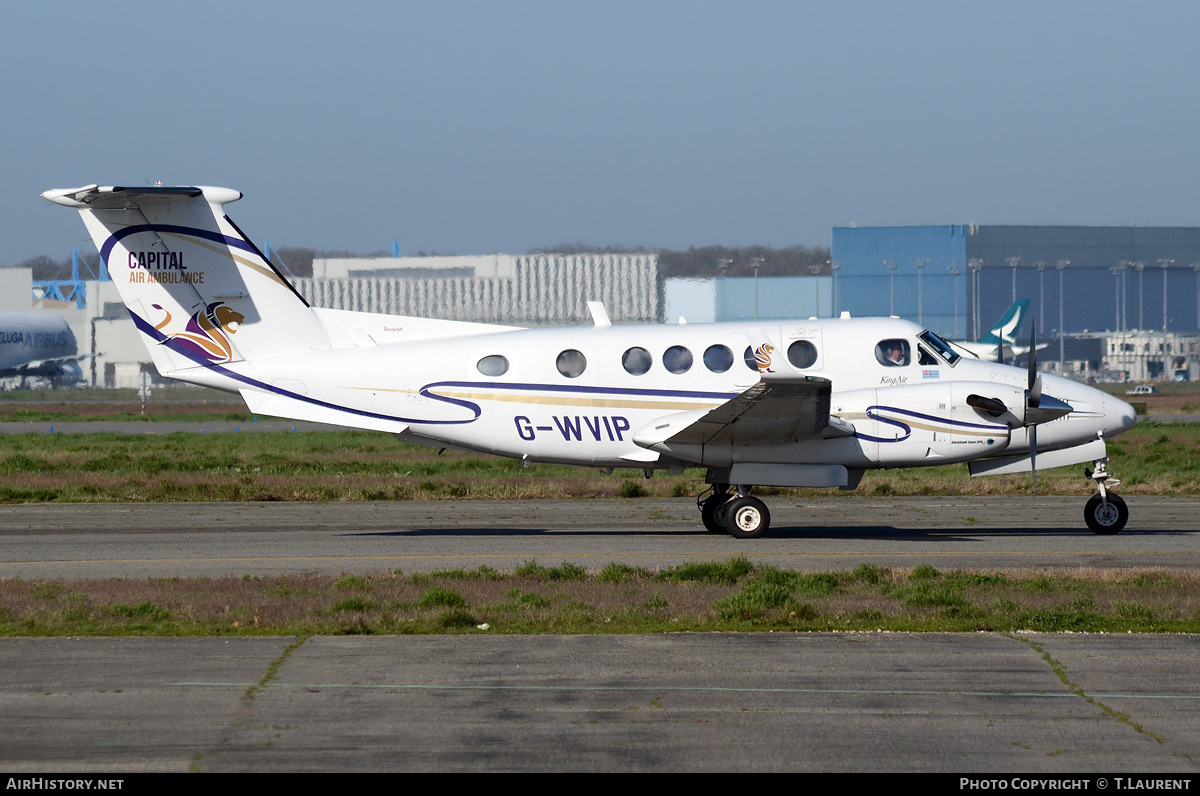Aircraft Photo of G-WVIP | Beech 200 Super King Air | Capital Air Ambulance | AirHistory.net #226101