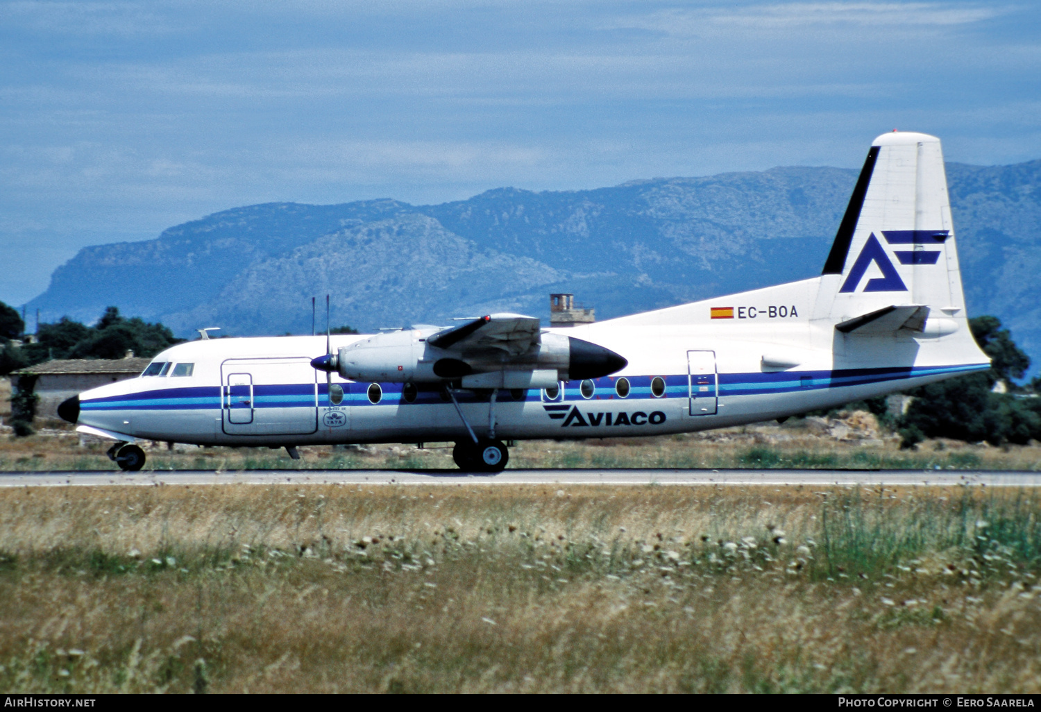 Aircraft Photo of EC-BOA | Fokker F27-600 Friendship | Aviaco | AirHistory.net #226115