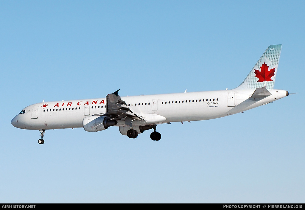 Aircraft Photo of C-GJWO | Airbus A321-211 | Air Canada | AirHistory.net #226129