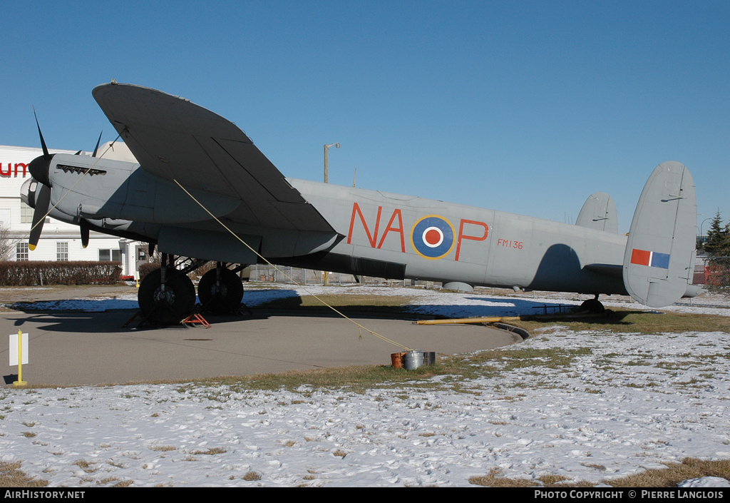 Aircraft Photo of FM136 | Avro 683 Lancaster Mk10 | Canada - Air Force | AirHistory.net #226149