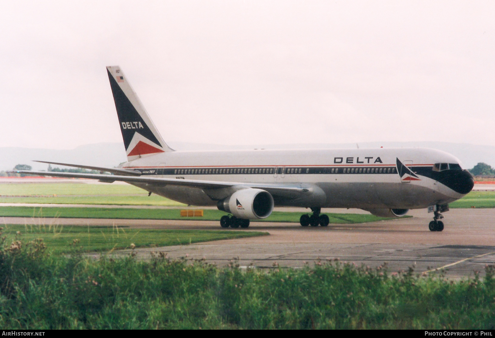 Aircraft Photo of N182DN | Boeing 767-332/ER | Delta Air Lines | AirHistory.net #226155