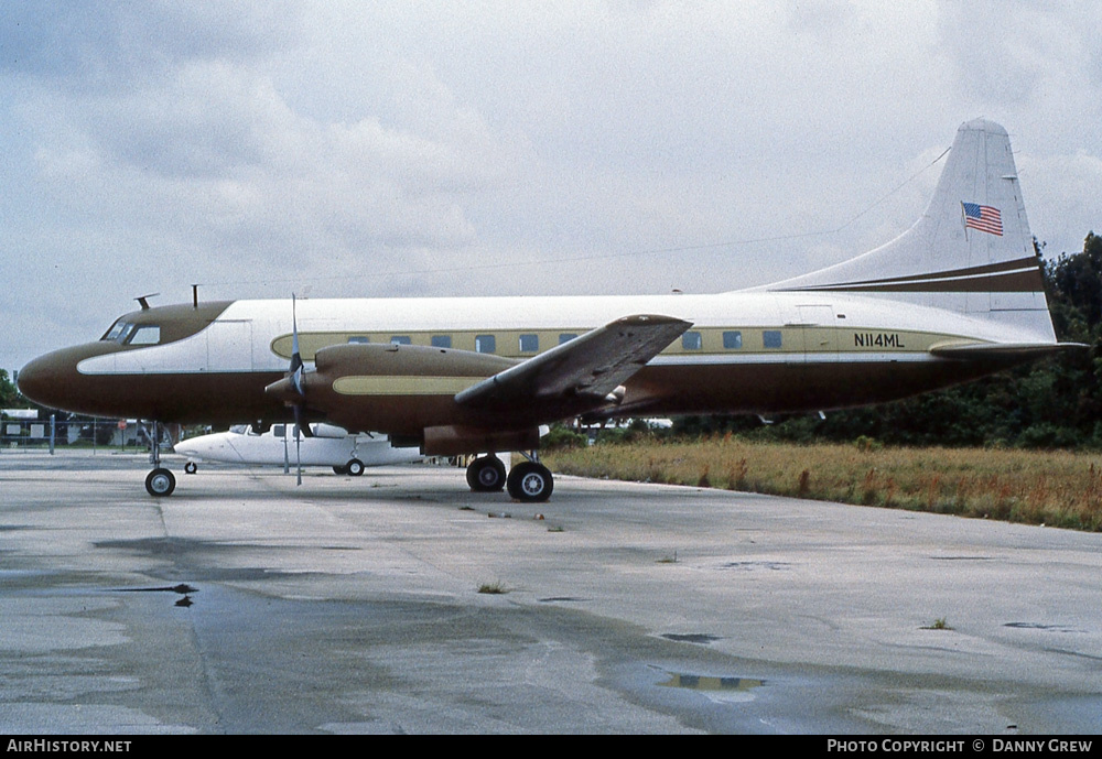 Aircraft Photo of N114ML | Convair 580 | AirHistory.net #226158