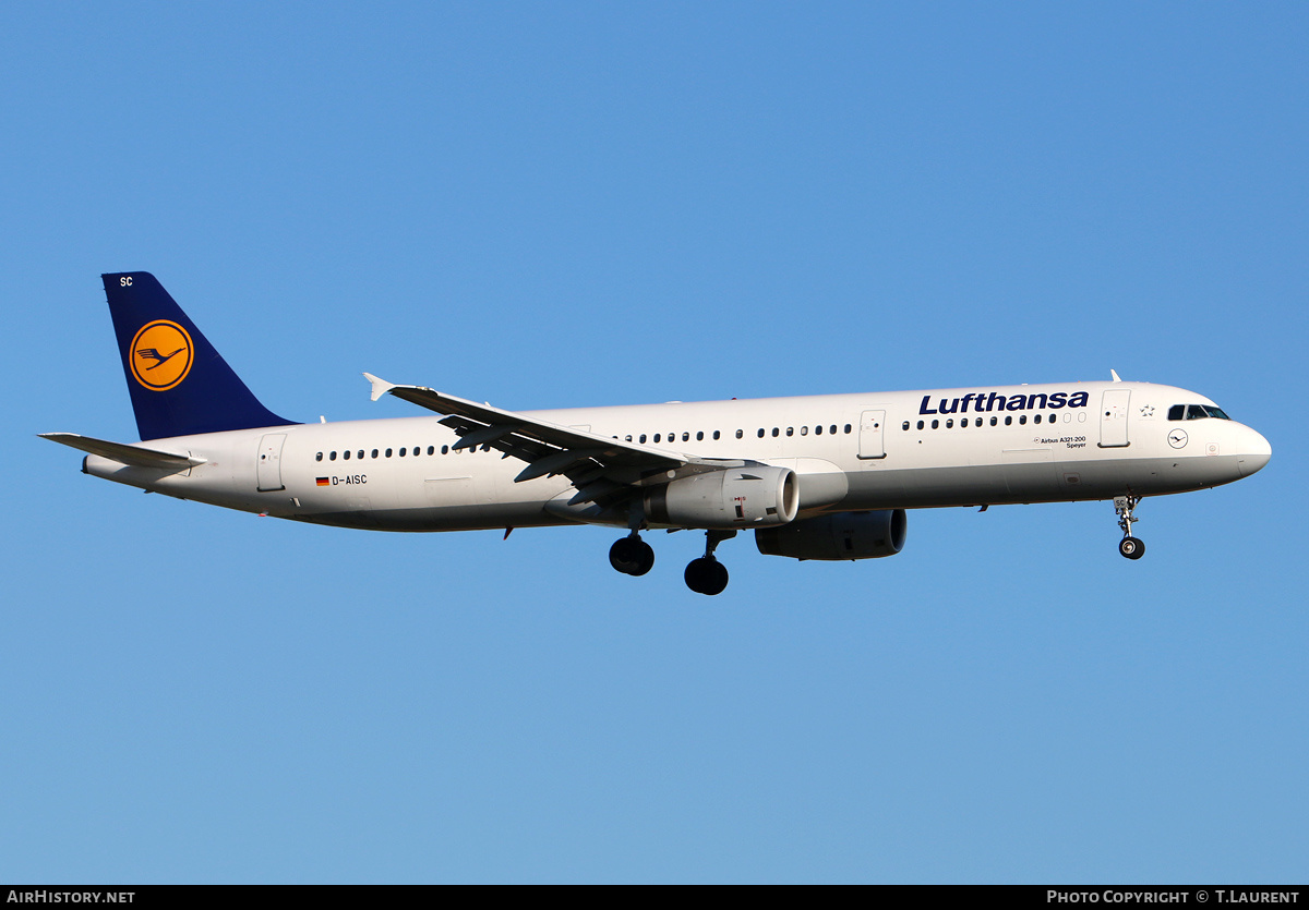 Aircraft Photo of D-AISC | Airbus A321-231 | Lufthansa | AirHistory.net #226173