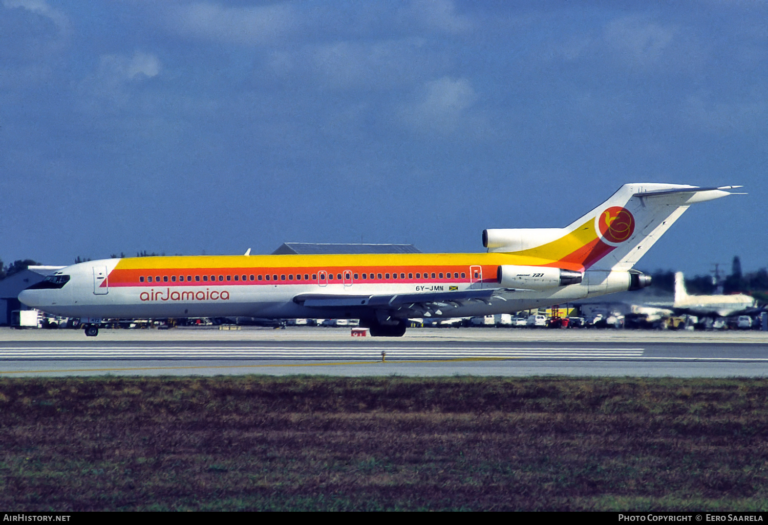 Aircraft Photo of 6Y-JMN | Boeing 727-2J0/Adv | Air Jamaica | AirHistory.net #226177
