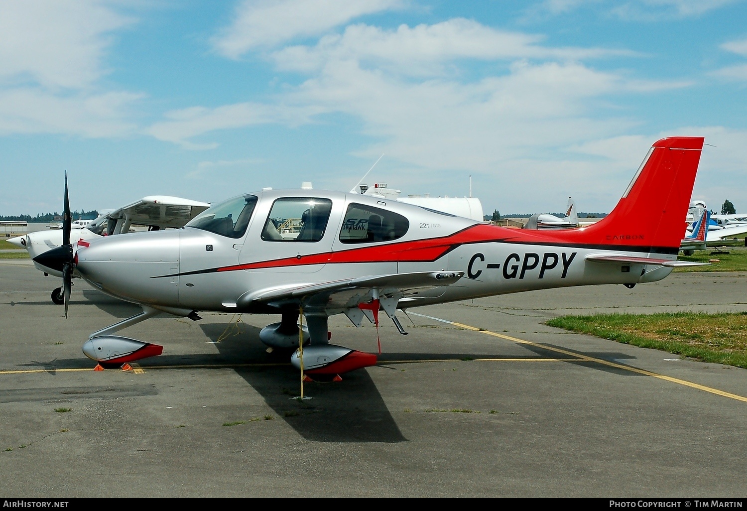 Aircraft Photo of C-GPPY | Cirrus SR-22T G5-GTS Carbon | AirHistory.net #226182