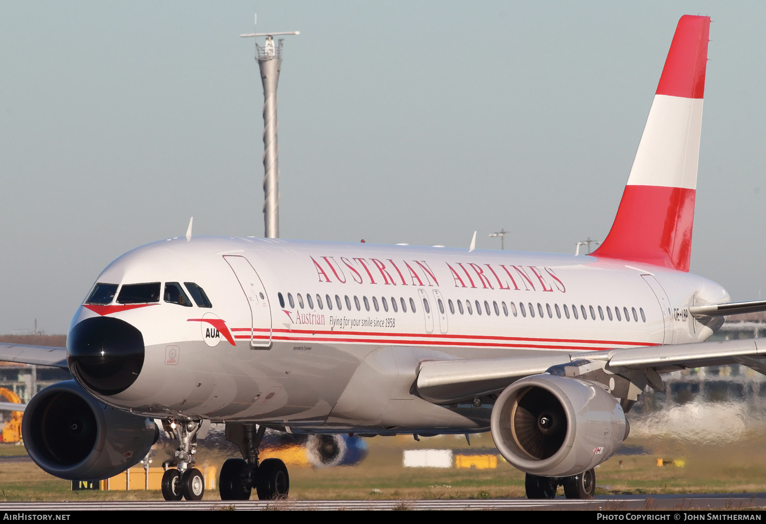 Aircraft Photo of OE-LBP | Airbus A320-214 | Austrian Airlines | AirHistory.net #226193