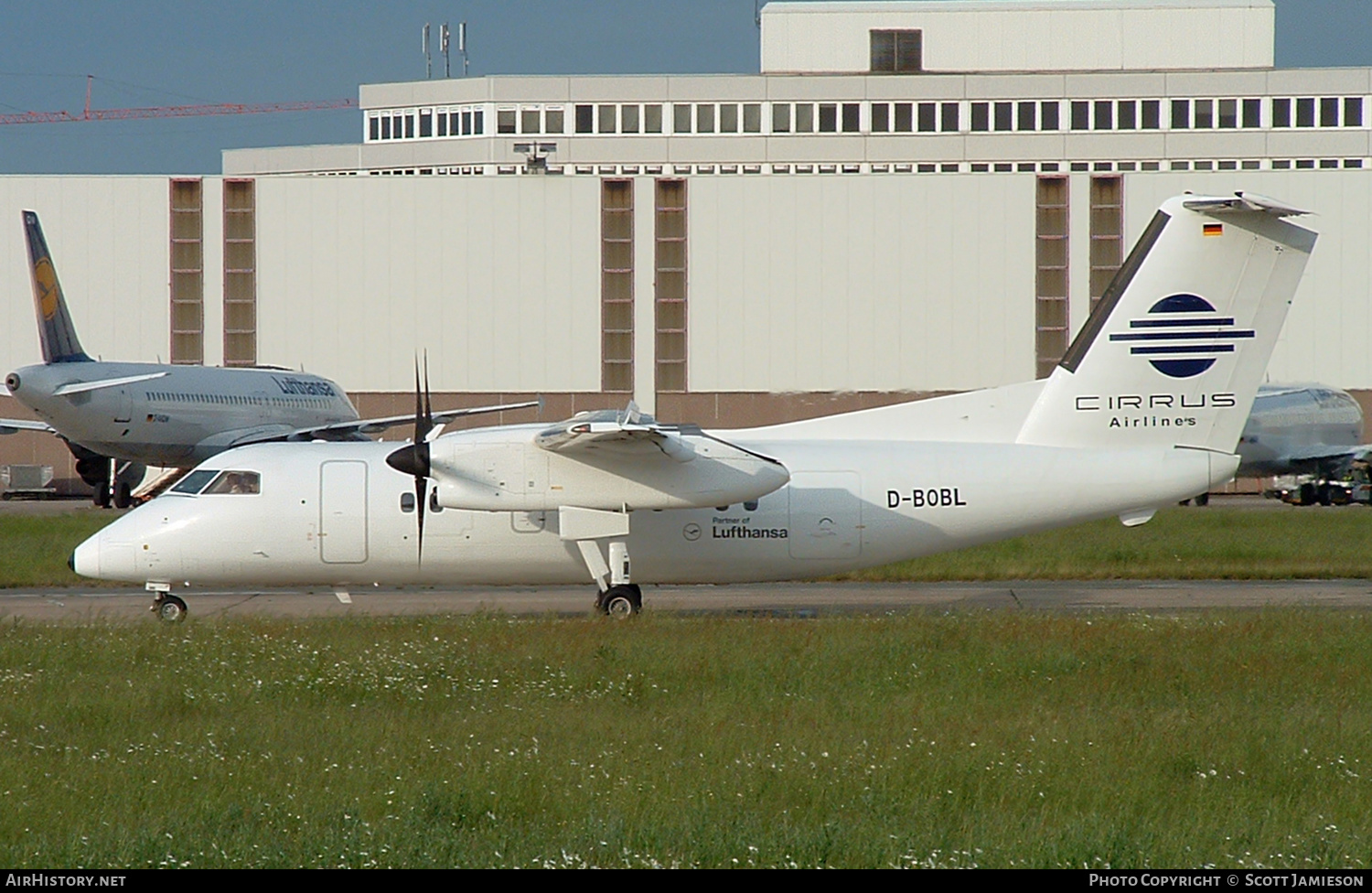 Aircraft Photo of D-BOBL | De Havilland Canada DHC-8-102A Dash 8 | Cirrus Airlines | AirHistory.net #226200