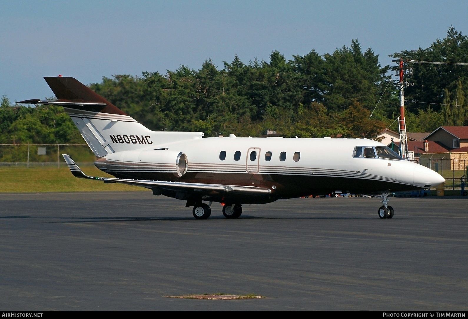 Aircraft Photo of N806MC | Raytheon Hawker 850XP | AirHistory.net #226217