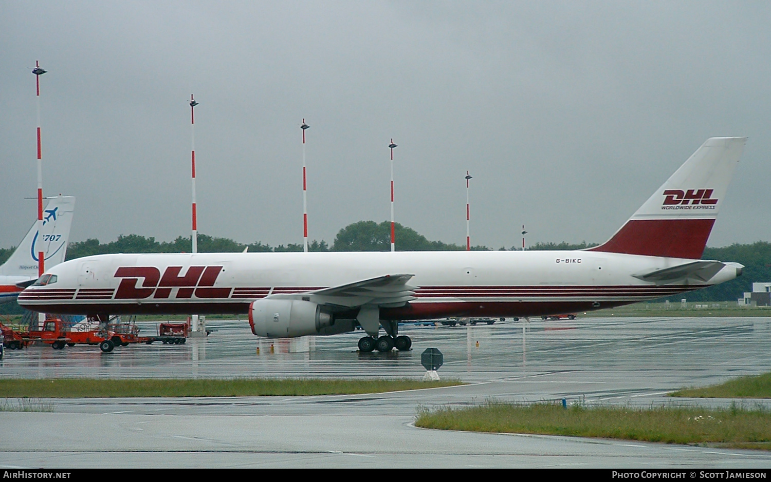 Aircraft Photo of G-BIKC | Boeing 757-236/SF | DHL Worldwide Express | AirHistory.net #226226