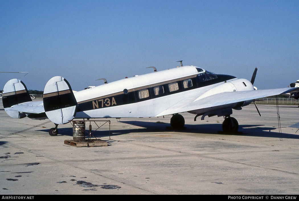Aircraft Photo of N73A | Beech E18S | AirHistory.net #226234