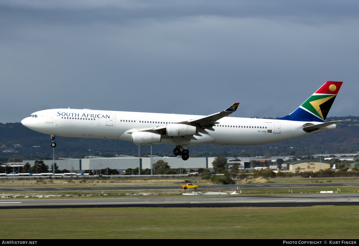 Aircraft Photo of ZS-SXB | Airbus A340-313E | South African Airways | AirHistory.net #226258