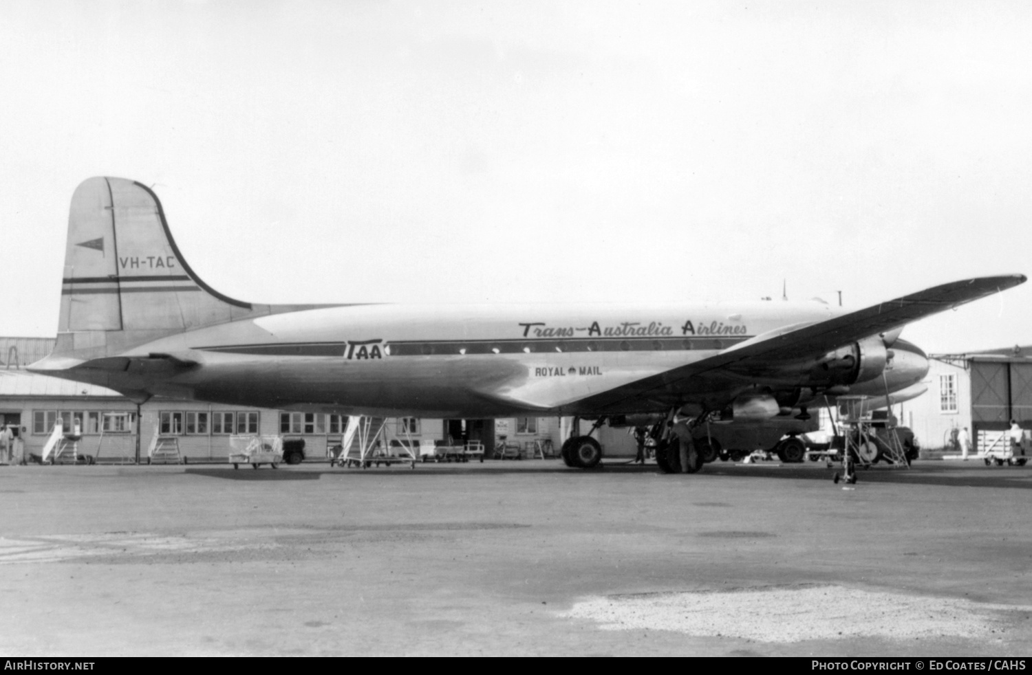 Aircraft Photo of VH-TAC | Douglas C-54A Skymaster | Trans-Australia Airlines - TAA | AirHistory.net #226260