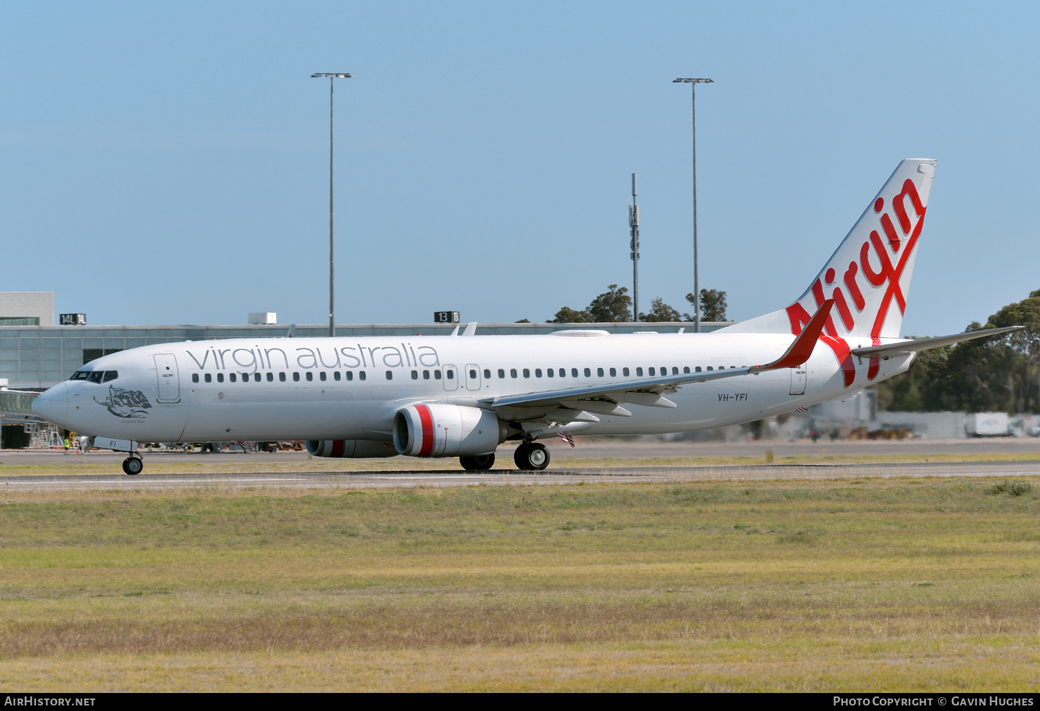 Aircraft Photo of VH-YFI | Boeing 737-8FE | Virgin Australia Airlines | AirHistory.net #226274