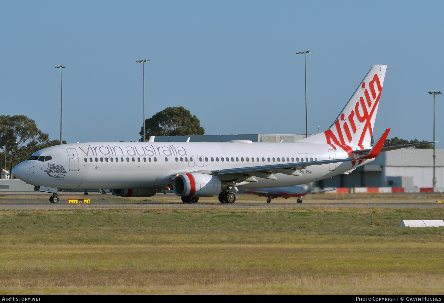 Aircraft Photo of VH-VUH | Boeing 737-8FE | Virgin Australia Airlines | AirHistory.net #226280