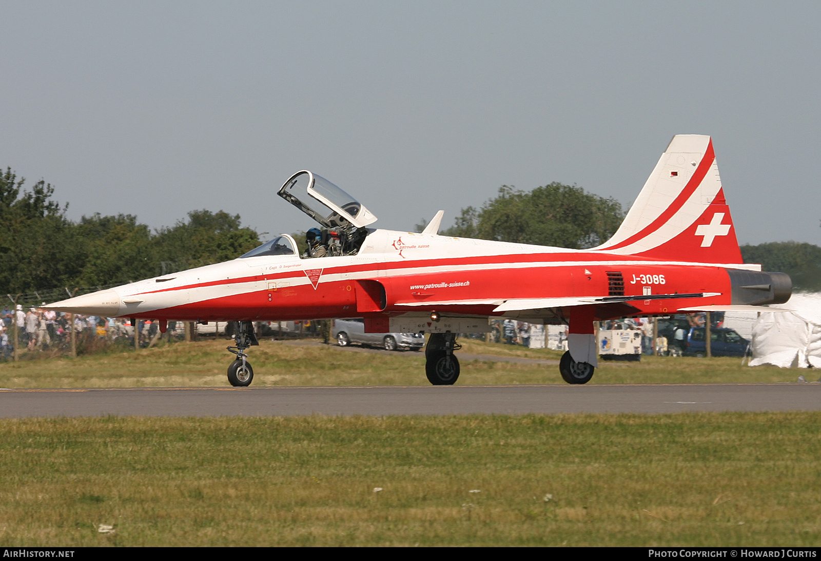 Aircraft Photo of J-3086 | Northrop F-5E Tiger II | Switzerland - Air Force | AirHistory.net #226293