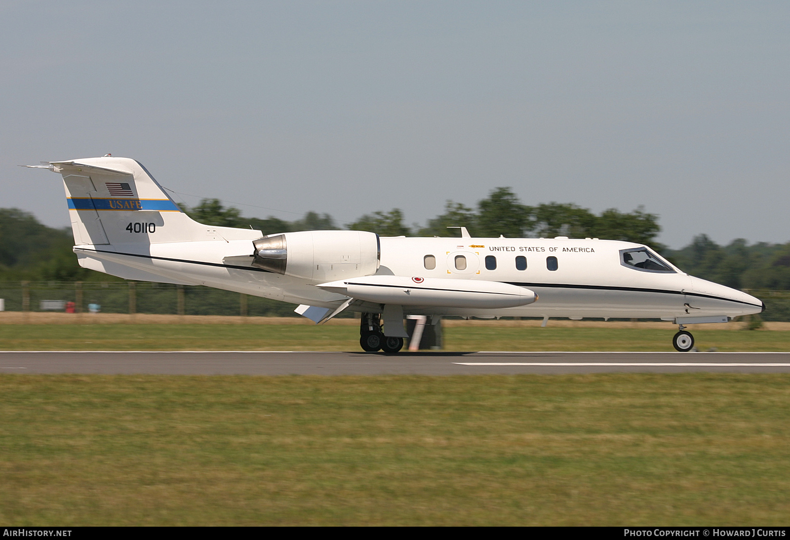 Aircraft Photo of 84-0110 / 40110 | Gates Learjet C-21A (35A) | USA - Air Force | AirHistory.net #226294