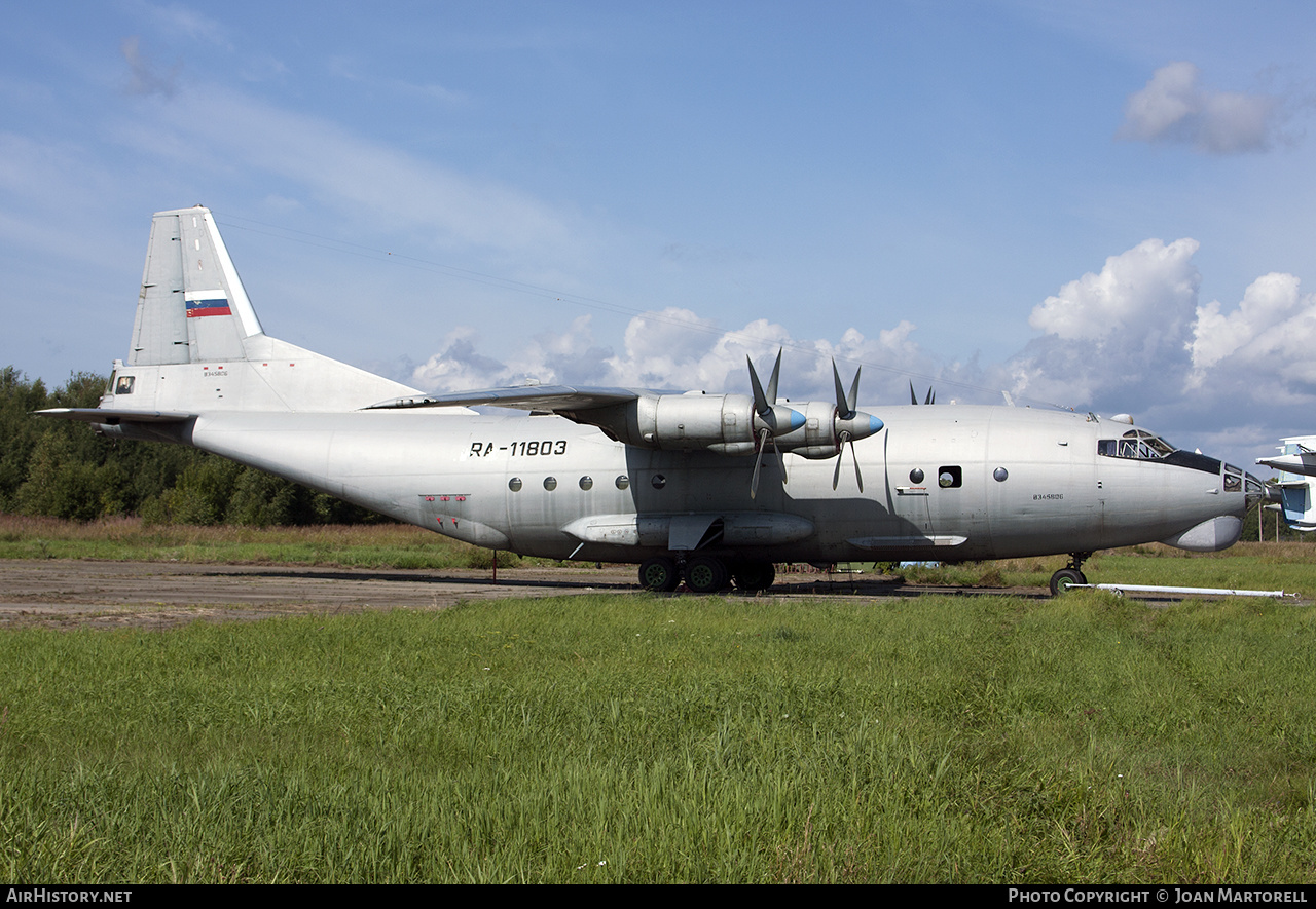 Aircraft Photo of RA-11803 | Antonov An-12BK | Russia - Air Force | AirHistory.net #226322