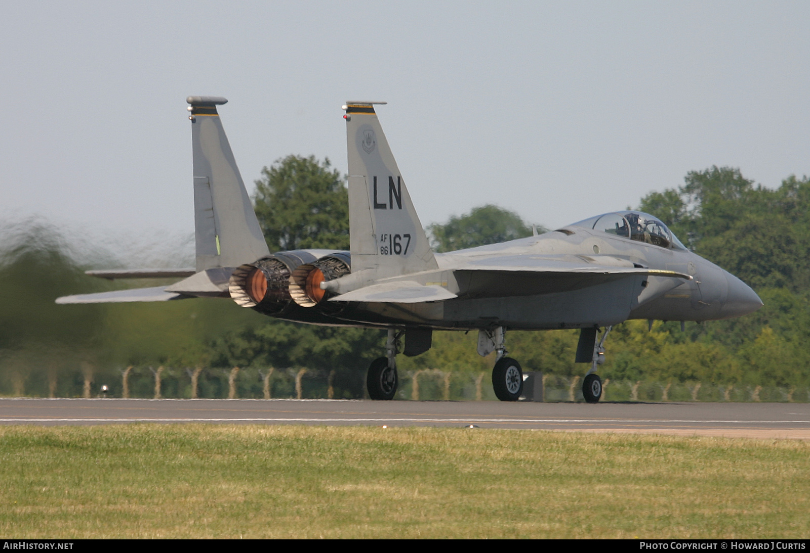 Aircraft Photo of 86-0167 / AF86-167 | McDonnell Douglas F-15C Eagle | USA - Air Force | AirHistory.net #226324