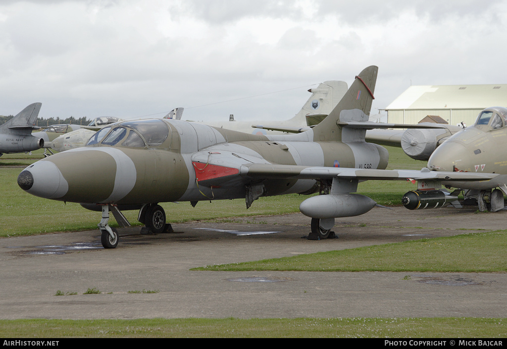 Aircraft Photo of XL586 | Hawker Hunter T7 | UK - Air Force | AirHistory.net #226326