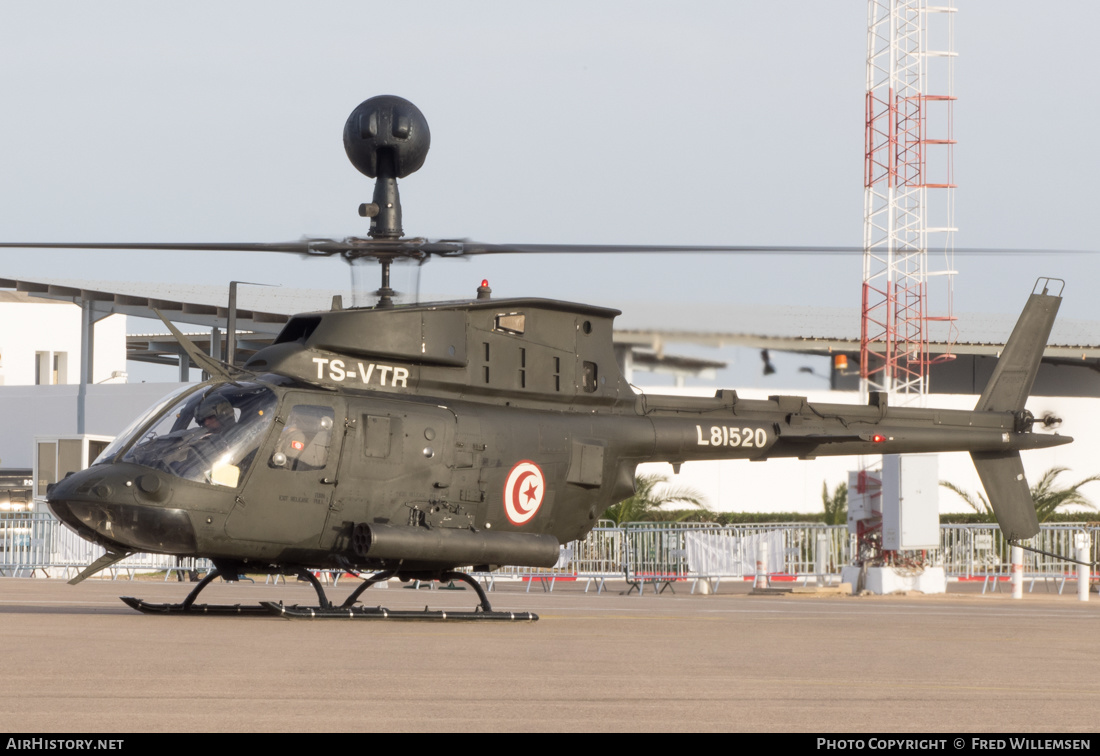 Aircraft Photo of L81520 / TS-VTR | Bell OH-58D Kiowa (406) | Tunisia - Air Force | AirHistory.net #226348